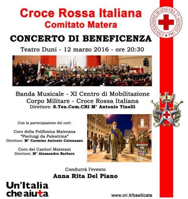Concerto di Beneficenza CRI
