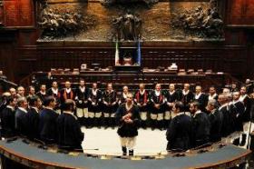 Coro Bachis sulis in Parlamento